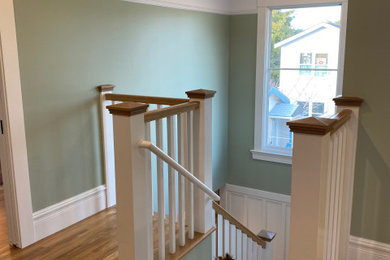 Arts and crafts staircase photo in San Francisco