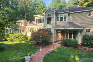 Example of a classic exterior home design