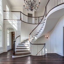 upstairs