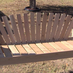 Sunrise Cedar Porch Swing - Porch Swings