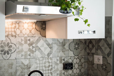 Immagine di una cucina minimal