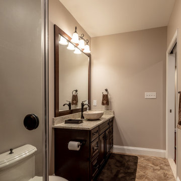 Amazing Basement Remodel, with Irresistible Wine Cellar in Ashburn VA