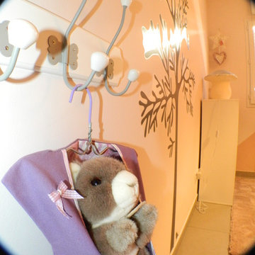 Une chambre de fille, une chambre romantique