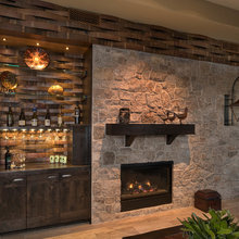 Dominick bourbon barrell bar