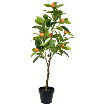 Vickerman 29" Potted Orange Tree
