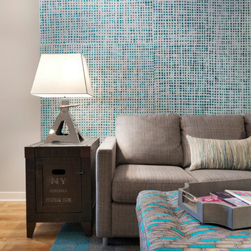Modern South Minneapolis Basement | Che Bella Interiors