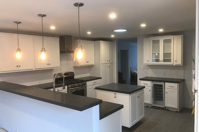 Example of a trendy home design design in Los Angeles