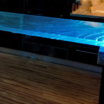 Glass Island Waterfall Edge Miami