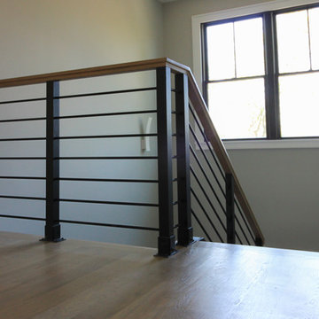 Project #52 | Minimalist Open Riser Stairway