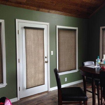 Cellular Shades - Sunroom