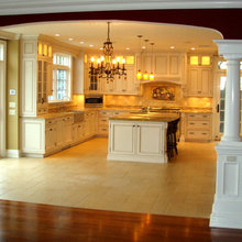Columns in Kitchen
