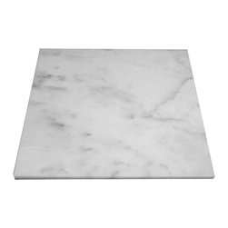 Carrara Marble Italian White Bianco Carrera 12x12 Marble Tile Polished - Home Decor