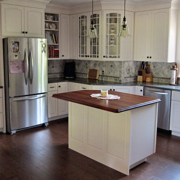 DeVos Woodworking Wood Breakfast Bar Adds Beauty and Function