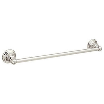 Rohl Country Bath 18-In Towel Bar, Polished Nickel
