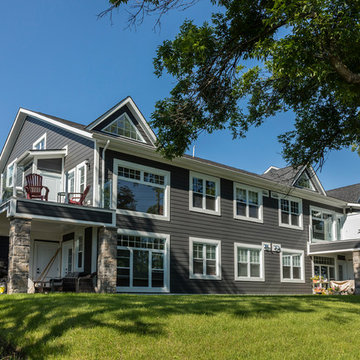 Modern Apartments with Clapboard Siding in Thunder Bay, Ontario, Canada