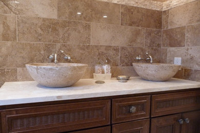 Example of a trendy bathroom design in Philadelphia