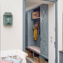 downstairs cloak/kitchenette