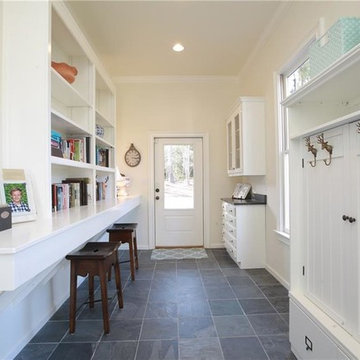 Drop zone, homework and laundry