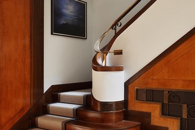 Design ideas for a traditional staircase in London.