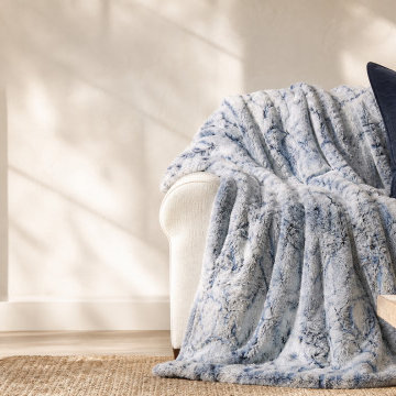 Signature Faux Fur Throws & Blankets