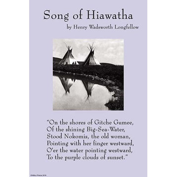 Song of Hiawatha - Fine Art Giclee Print 24" x 36"
