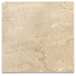 Stone Center Online - Crema Marfil Beige Marble 12x12 Tile Polished, 100 sq.ft. - Crema Marfil Marble tile 12" width x 12" length x 3/8" thickness; Polished (Glossy) finish