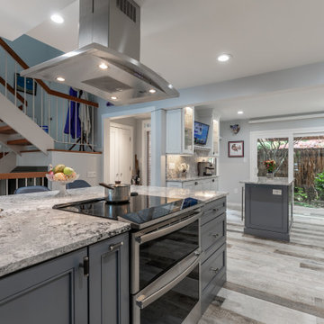Galley Kitchen Transformed into Gem of the House in Reston VA