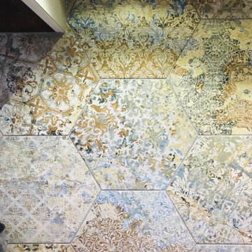 Hex Backsplash