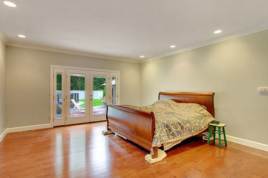 Inspiration for a transitional bedroom remodel in Seattle