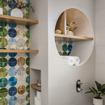 Colorful & Detail-Filled Bathroom