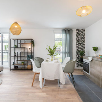 Home staging appartement témoin à Montigny Le Bretonneux