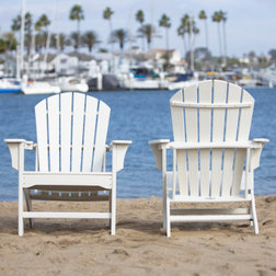 Beach Style Adirondack Chairs by LuXeo USA