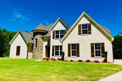 Example of an exterior home design in Other
