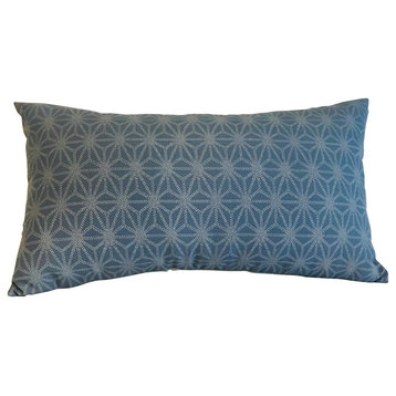 Kyoto Sky Blue Lumbar Pillow