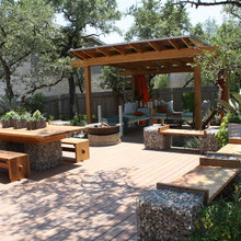outdoor kitchen