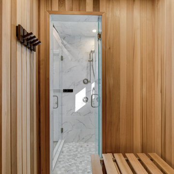 Custom Las Vegas Master Bathroom and Sauna