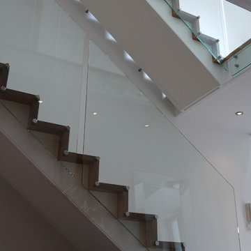 Cut and carriage string stairs - Gerrards Cross