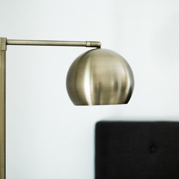 Brass Eyeball Gumball Floor Lamp Target Threshold