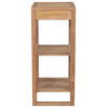 Anderson Teak SPA-1519 Spa 2-Shelves Towel Table Stand