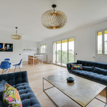 Bineau - Rénovation appartement Neuilly / 107m2