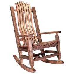 Rustic Outdoor Rocking Chairs by UnbeatableSale Inc.