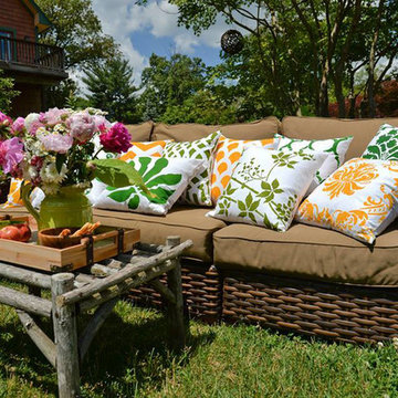 DIY Outdoor Inspiration Using Stencils