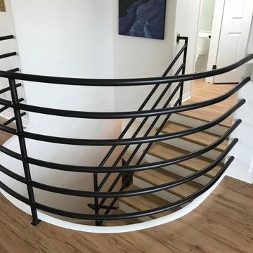 San Pedro, CA - Stairs Renovation, LVP Flooring Installation