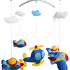 Plane Creative Crib Mobile Infant Bed Hanging Bell Crib Toy