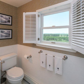 New White Window in Pretty Bathroom - Renewal by Andersen Long Island, NY