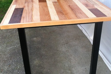 Reclaimed Hardwood Flooring Tables