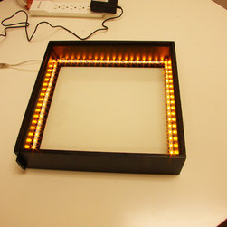 Do-it-yourself LED Light Box - Table Lamps