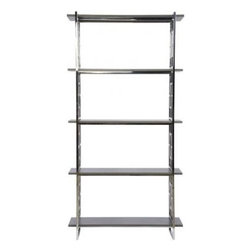 Seneca Etagere W/ Glass Shelves - Storage And Organization