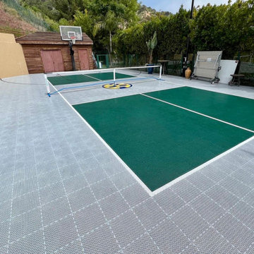 SNAPSPORTS® Backyard Court with a view. Multi-Sports