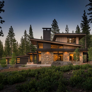 75 Rustic Exterior Home Design Ideas - Stylish Rustic 